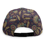 Tribal Native Indian Pattern Print Snapback Cap