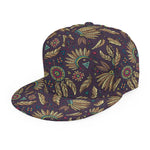 Tribal Native Indian Pattern Print Snapback Cap