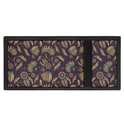 Tribal Native Indian Pattern Print Trifold Wallet