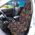 Tribal Native Indian Pattern Print Waterproof Car Seat Cover