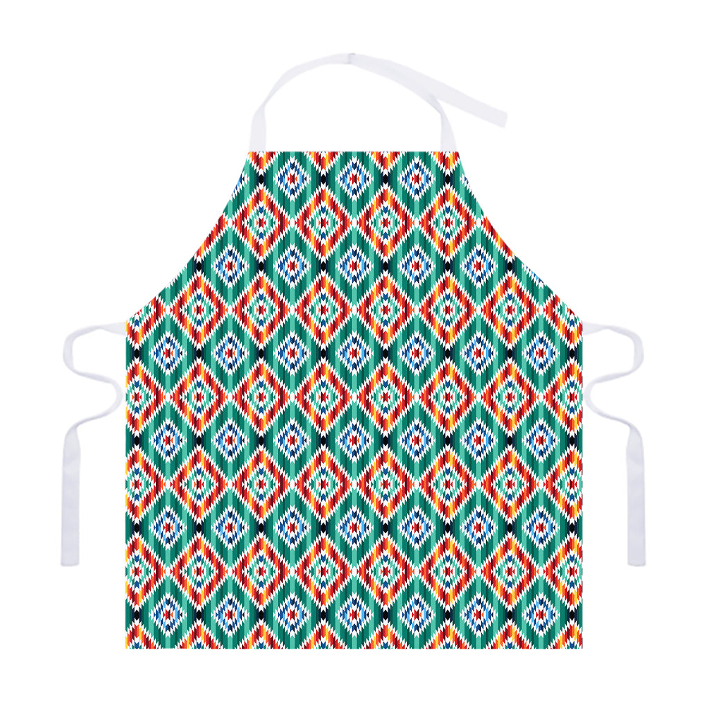 Tribal Navajo Pattern Print Adjustable Apron