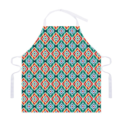 Tribal Navajo Pattern Print Adjustable Apron