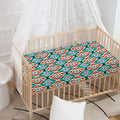 Tribal Navajo Pattern Print Baby Crib Sheet