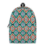 Tribal Navajo Pattern Print Backpack