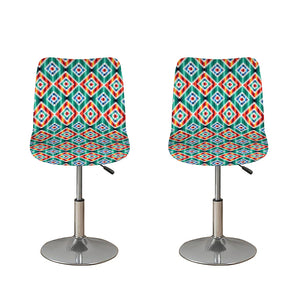 Tribal Navajo Pattern Print Bar Stool Covers