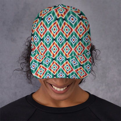 Tribal Navajo Pattern Print Baseball Cap
