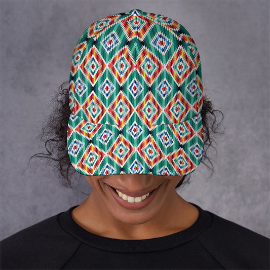 Tribal Navajo Pattern Print Baseball Cap