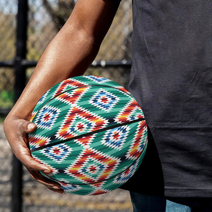 Tribal Navajo Pattern Print Basketball
