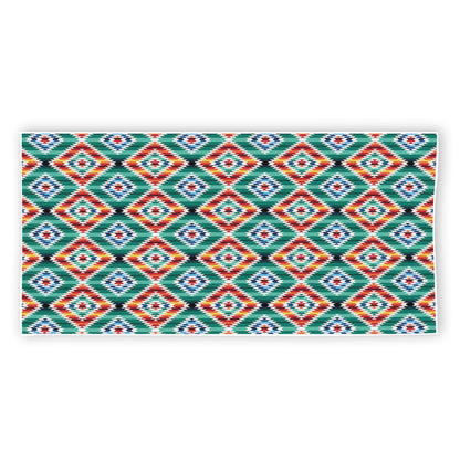 Tribal Navajo Pattern Print Beach Towel