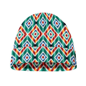 Tribal Navajo Pattern Print Beanie