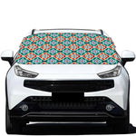 Tribal Navajo Pattern Print Car Windshield Snow Cover