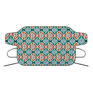 Tribal Navajo Pattern Print Car Windshield Snow Cover