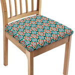Tribal Navajo Pattern Print Chair Cushion Cover