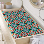 Tribal Navajo Pattern Print Changing Pad Cover
