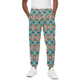 Tribal Navajo Pattern Print Cotton Sweatpants