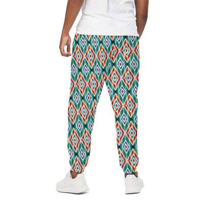 Tribal Navajo Pattern Print Cotton Pants