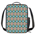 Tribal Navajo Pattern Print Crossbody Lunch Bag