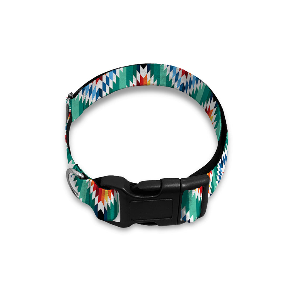 Tribal Navajo Pattern Print Dog Collar