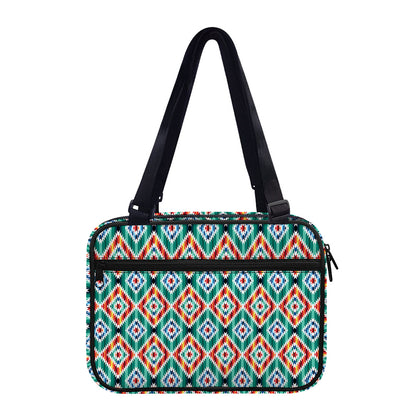 Tribal Navajo Pattern Print Double Strap Bible Bag