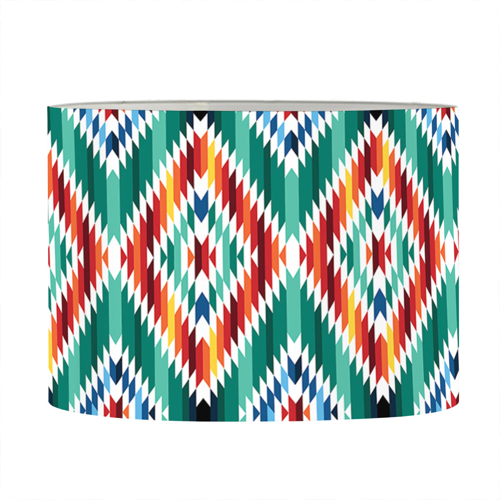 Tribal Navajo Pattern Print Drum Lamp Shade