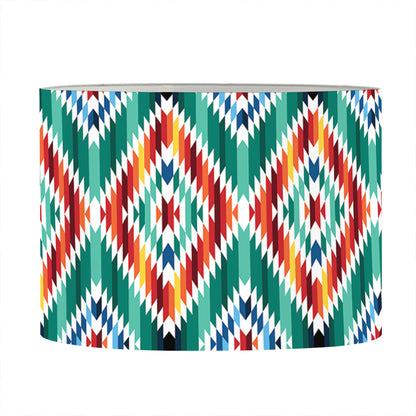 Tribal Navajo Pattern Print Drum Lamp Shade