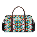 Tribal Navajo Pattern Print Duffle Bag