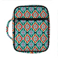 Tribal Navajo Pattern Print Front Pocket Bible Bag