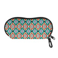 Tribal Navajo Pattern Print Glasses Case
