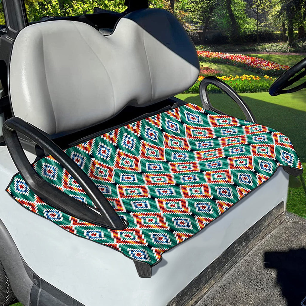 Tribal Navajo Pattern Print Golf Cart Seat Cover