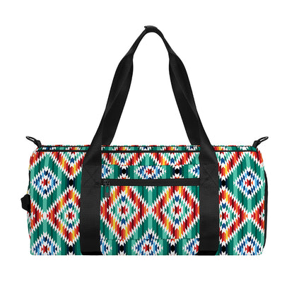 Tribal Navajo Pattern Print Gym Bag