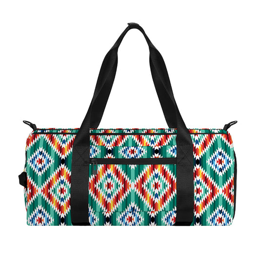 Tribal Navajo Pattern Print Gym Bag