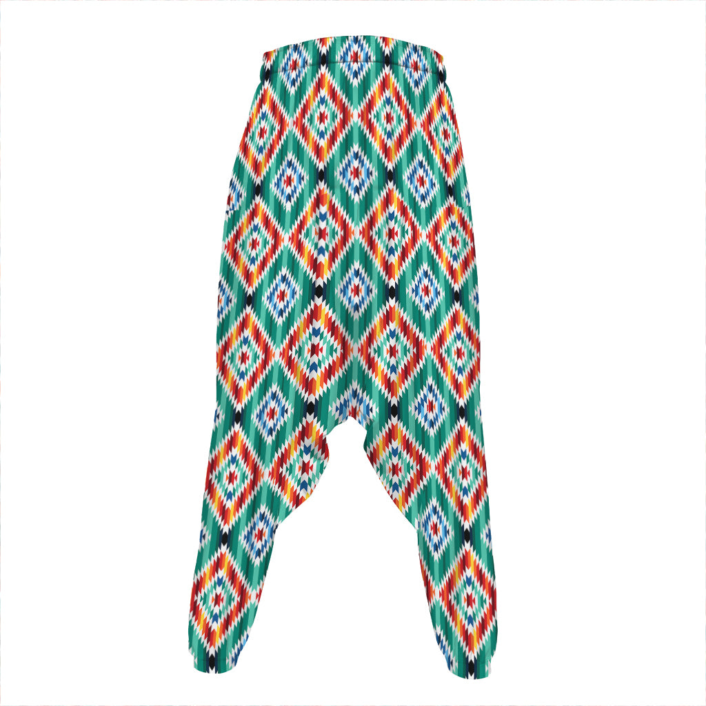 Tribal Navajo Pattern Print Hammer Pants