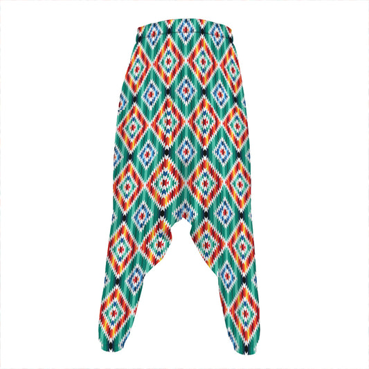 Tribal Navajo Pattern Print Hammer Pants