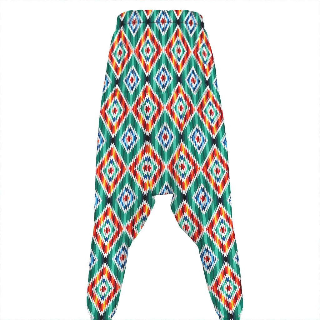 Tribal Navajo Pattern Print Hammer Pants