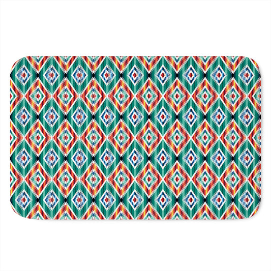 Tribal Navajo Pattern Print Indoor Door Mat