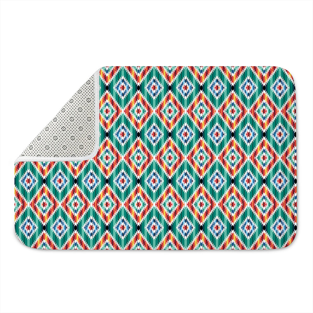 Tribal Navajo Pattern Print Indoor Door Mat