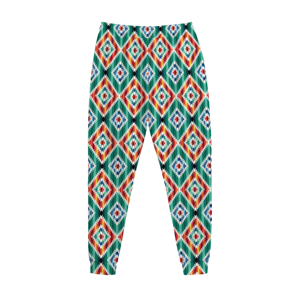 Tribal Navajo Pattern Print Jogger Pants