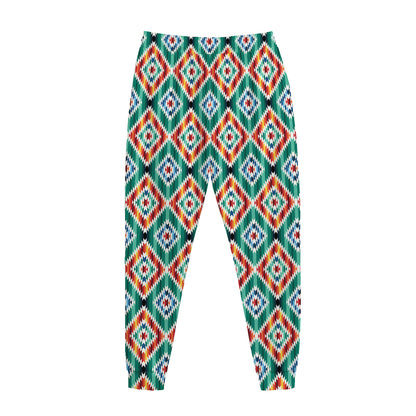 Tribal Navajo Pattern Print Jogger Pants