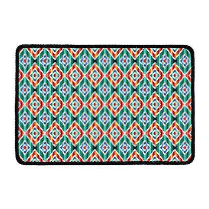 Tribal Navajo Pattern Print Kitchen Mat