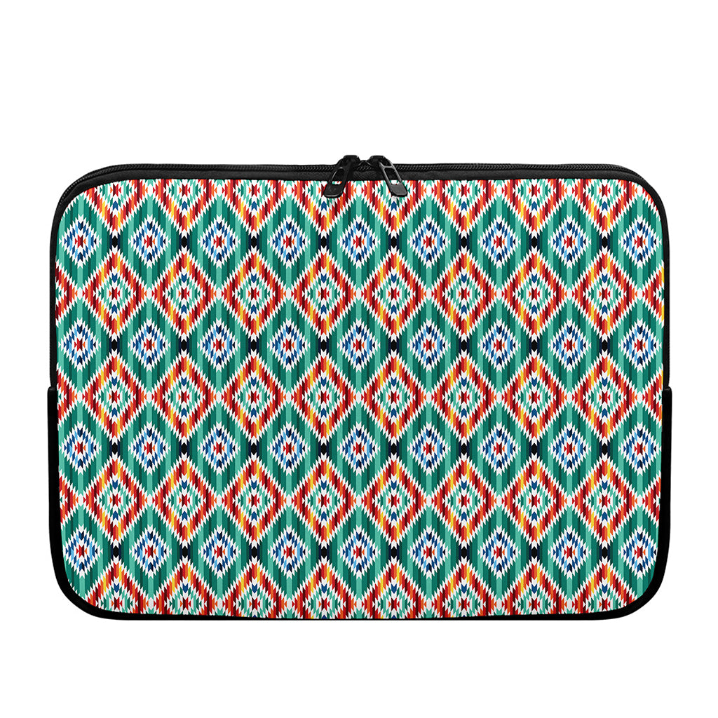 Tribal Navajo Pattern Print Laptop Sleeve