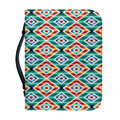 Tribal Navajo Pattern Print Leather Bible Cover