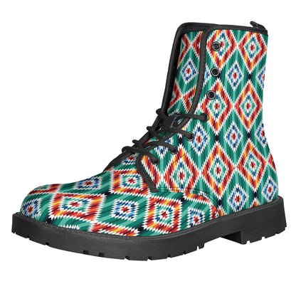 Tribal Navajo Pattern Print Backpack