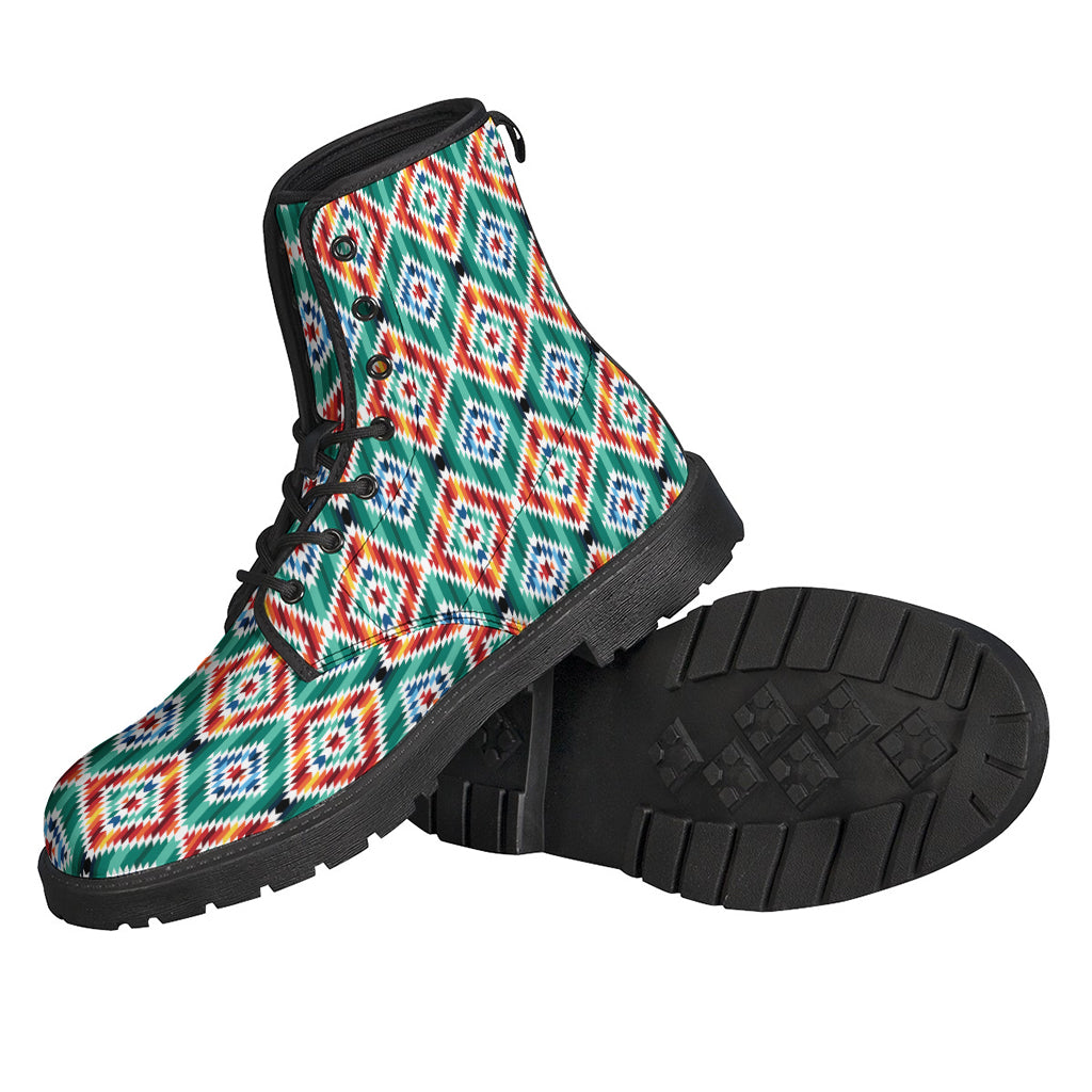 Tribal Navajo Pattern Print Backpack