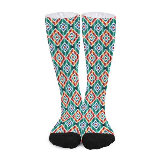 Tribal Navajo Pattern Print Long Socks