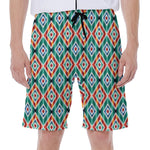 Tribal Navajo Pattern Print Men's Beach Shorts