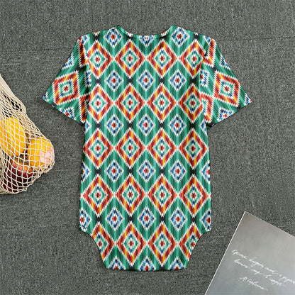 Tribal Navajo Pattern Print Men's Bodysuit