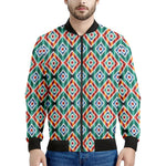 Tribal Navajo Pattern Print Men's Bomber Jacket