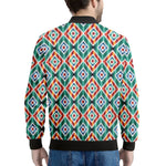 Tribal Navajo Pattern Print Men's Bomber Jacket