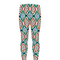 Tribal Navajo Pattern Print Men's Leggings