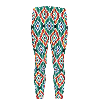 Tribal Navajo Pattern Print Men's leggings